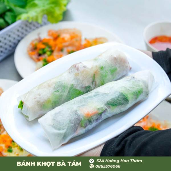 CUỐN KHỌT TÔM, MỰC
