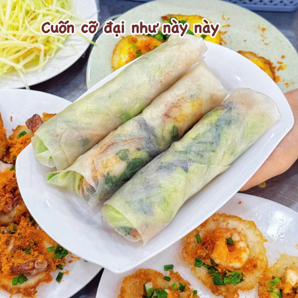 CUỐN KHỌT TÔM, MỰC