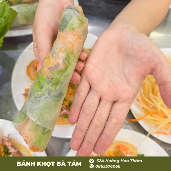 CUỐN KHỌT TÔM, MỰC