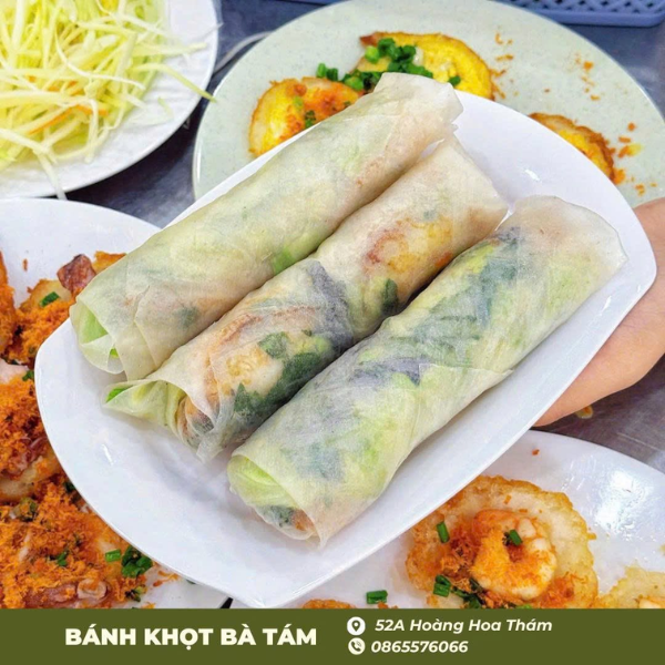 CUỐN KHỌT TÔM, MỰC
