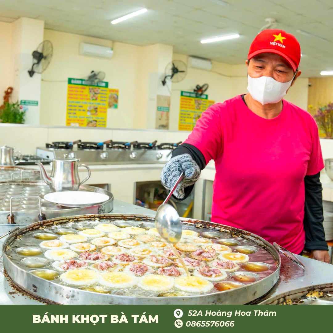 quán bánh khọt ngon hoàng hoa thám